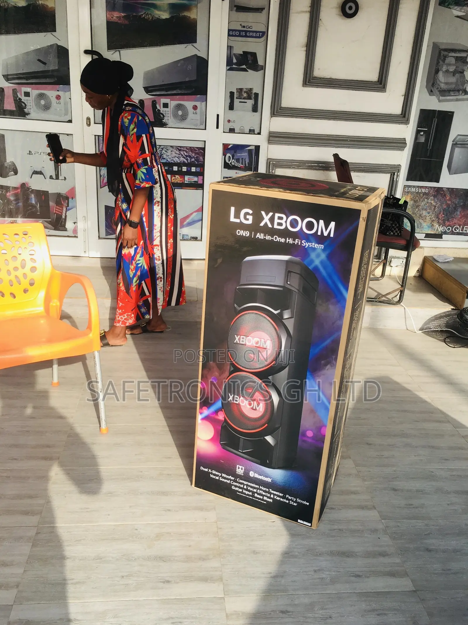 Bluetooth Electric Wireless ON9 LG 2000W Speaker