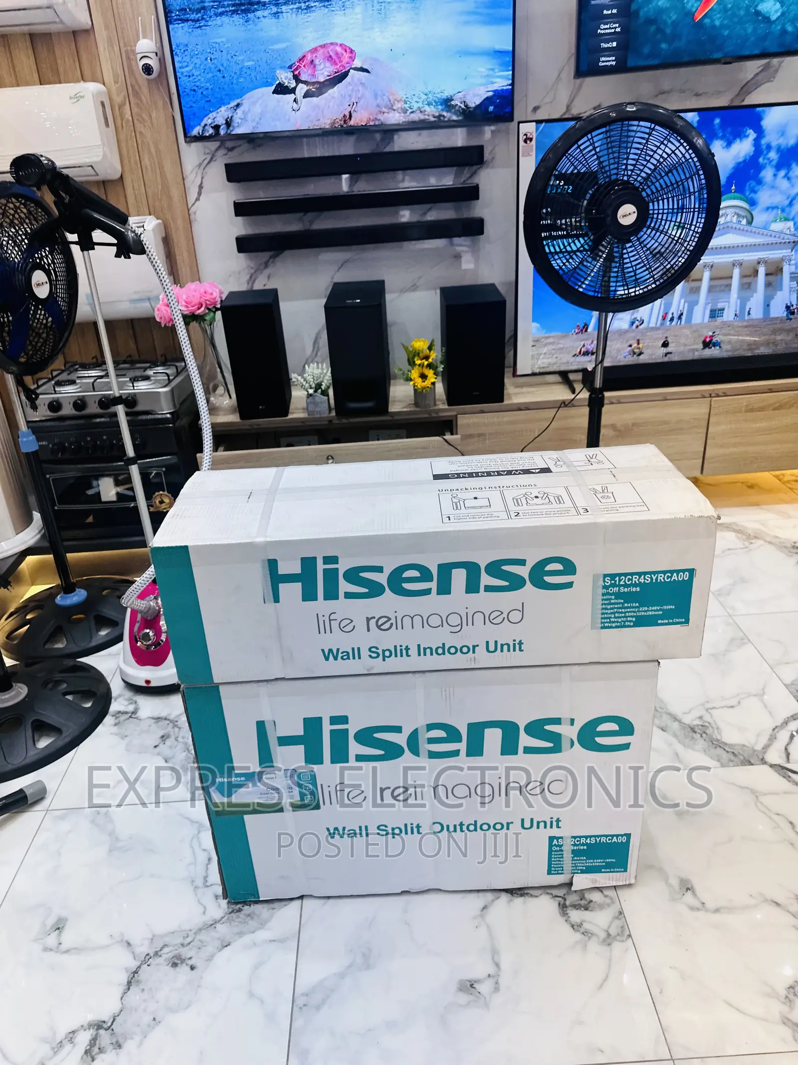 Hisense Split R410 Gas 1.5 H Power __.
