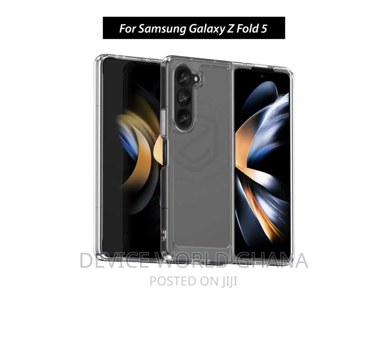 Transparent Hybrid Case for Samsung Z Fold 6,5 ,4,3