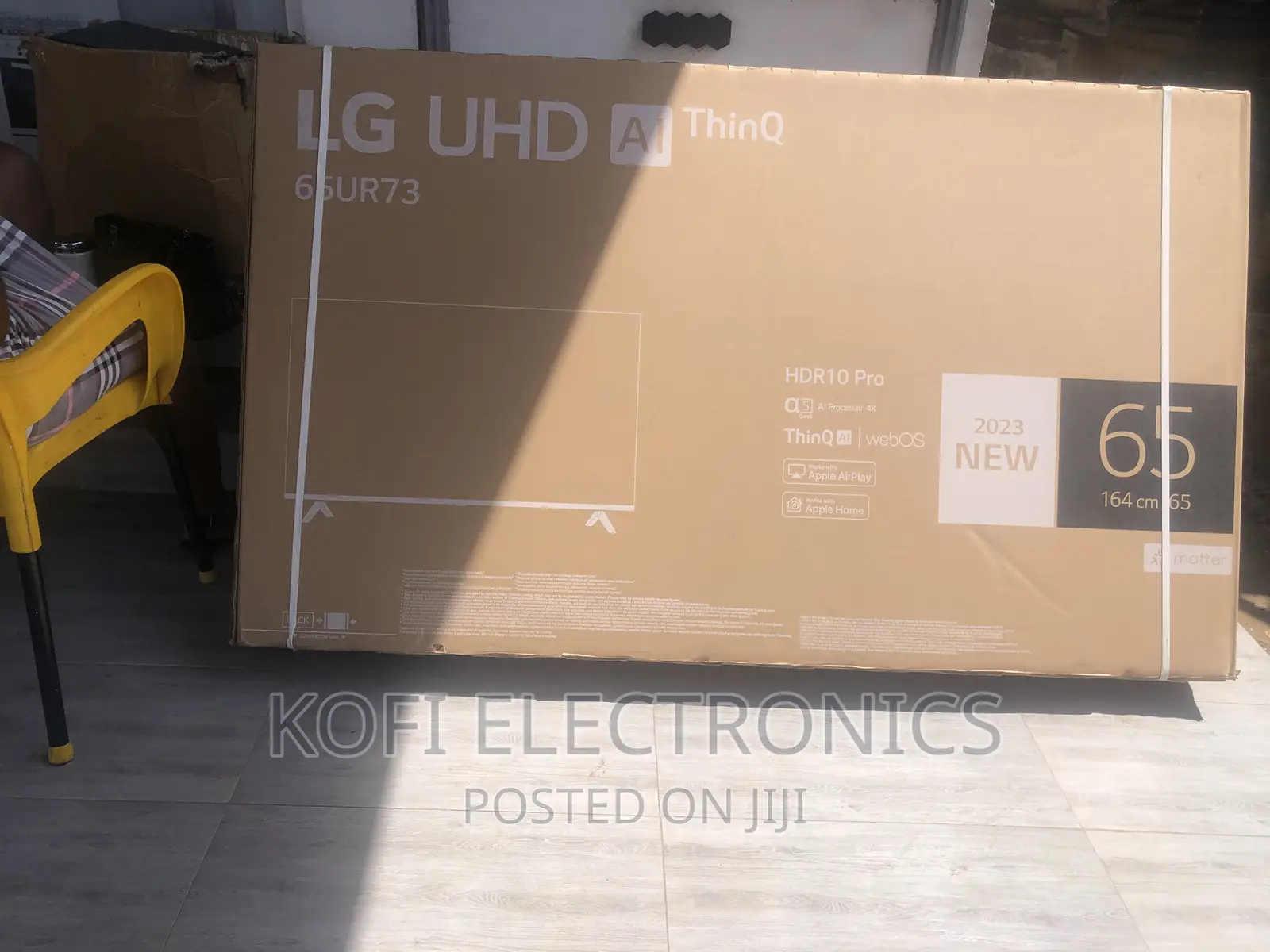 LG 65-Inch UHD LED Smart Webos Sat HDR TV + Magic Remote