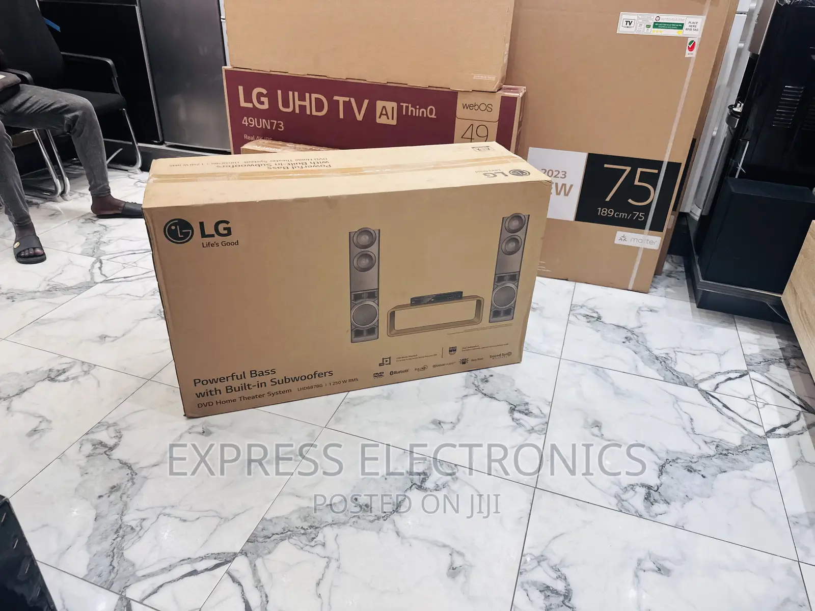 Better Deal on Lg Home Theater System LHD 687 1250W