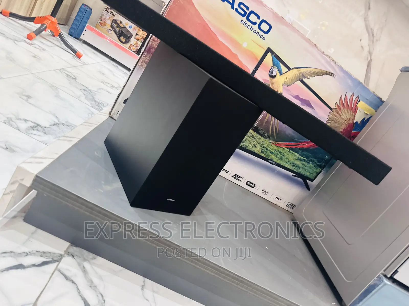 A450 Soundbar With Woofer Samsung Black __ 