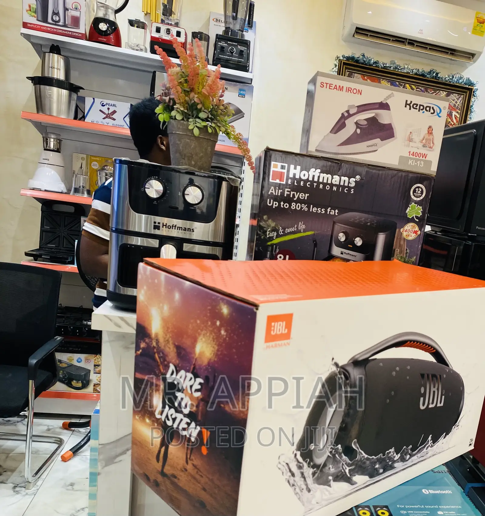 Shop Adorable JBL Boombox 3 Rechargeable Speaker(Black).