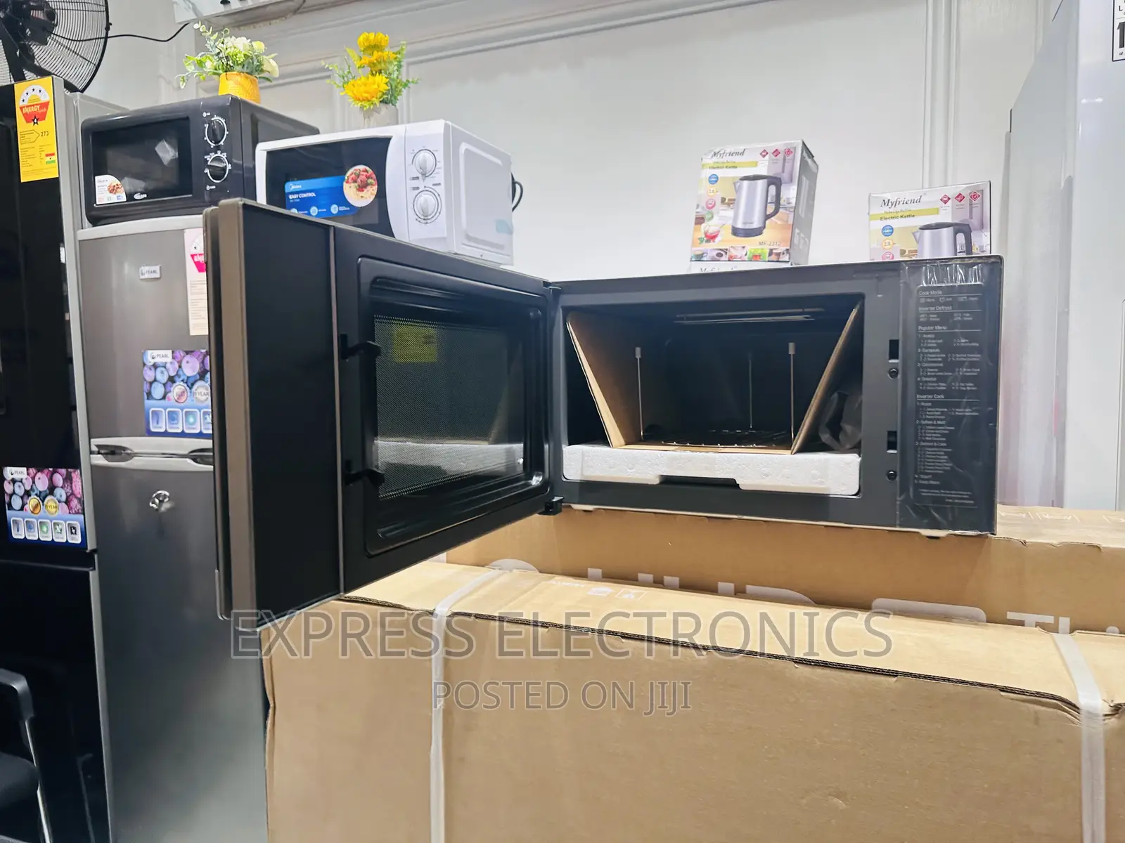 Grill System Smart Inverter Lg Microwave MG8265CIS