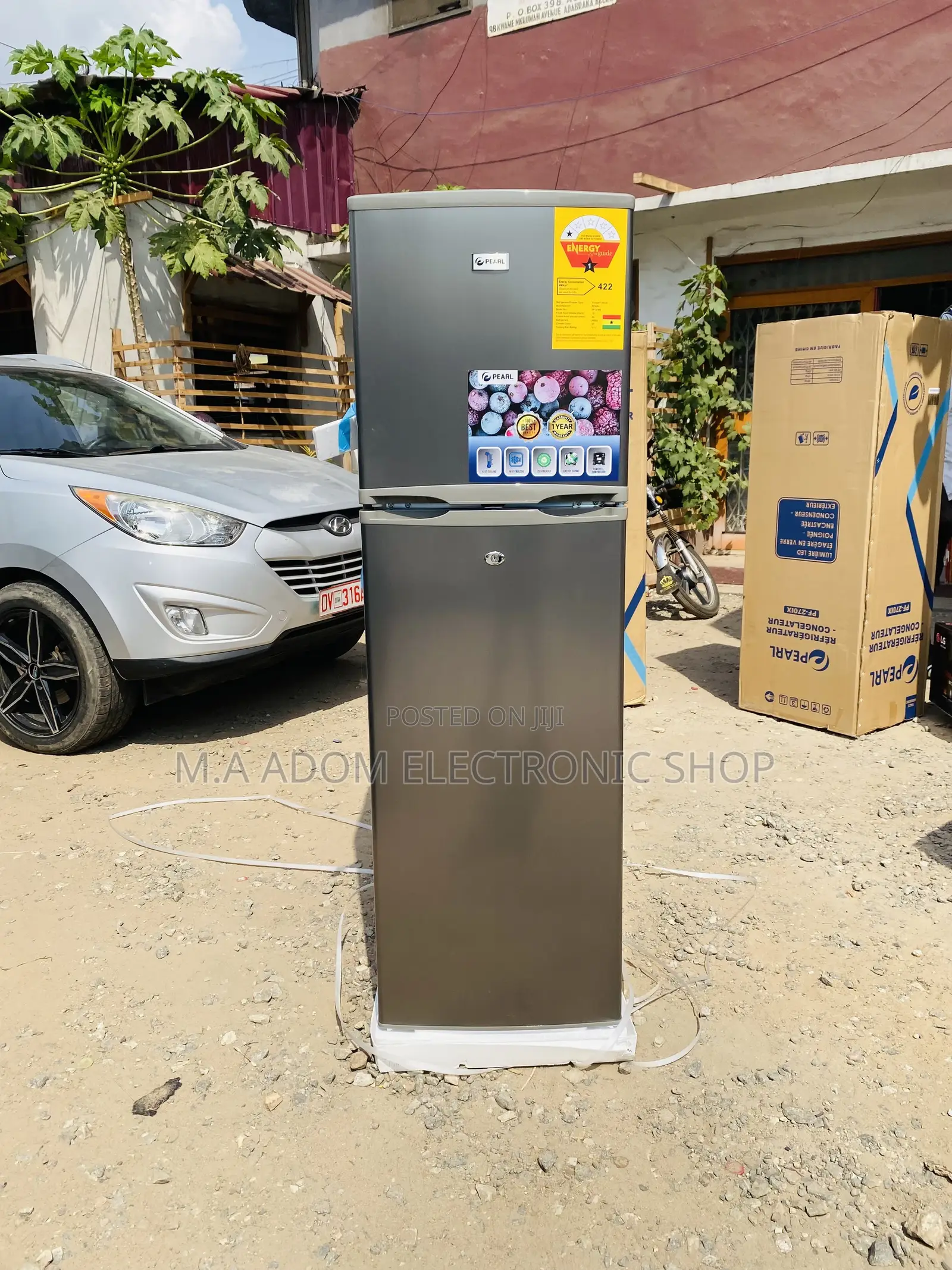 Buy Classic Pearl PF-270 Ix Double Door Electric Fridge 