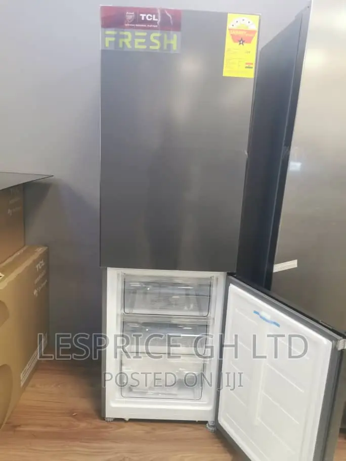 Durable TCL 231L Double Door Fridge