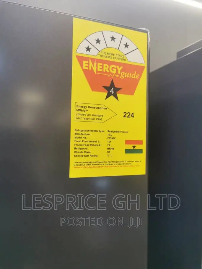 4stars TCL 231L Double Door Fridge