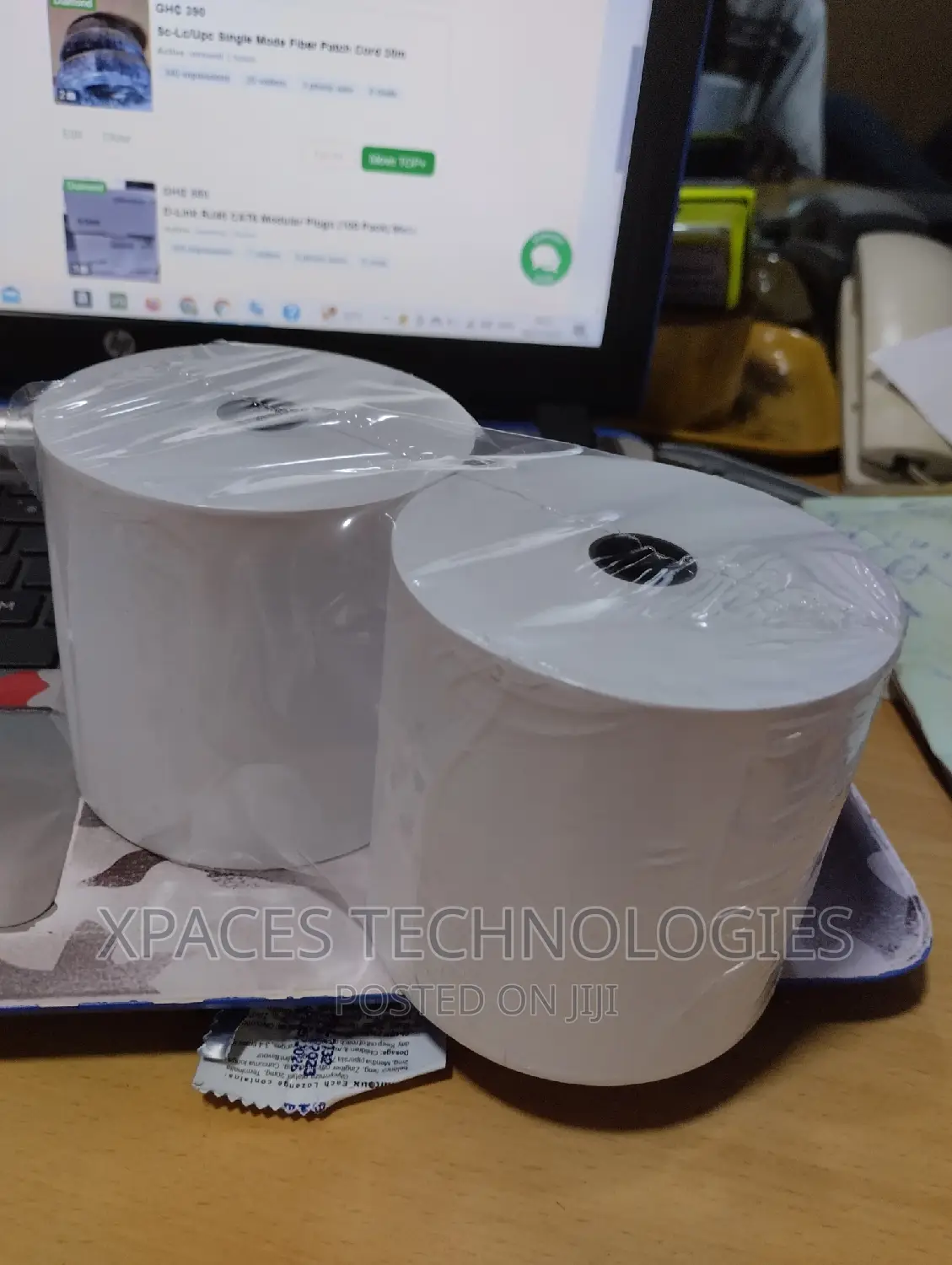 Thermal Receipt 80mmx80mm Paper Roll (50 Pack)