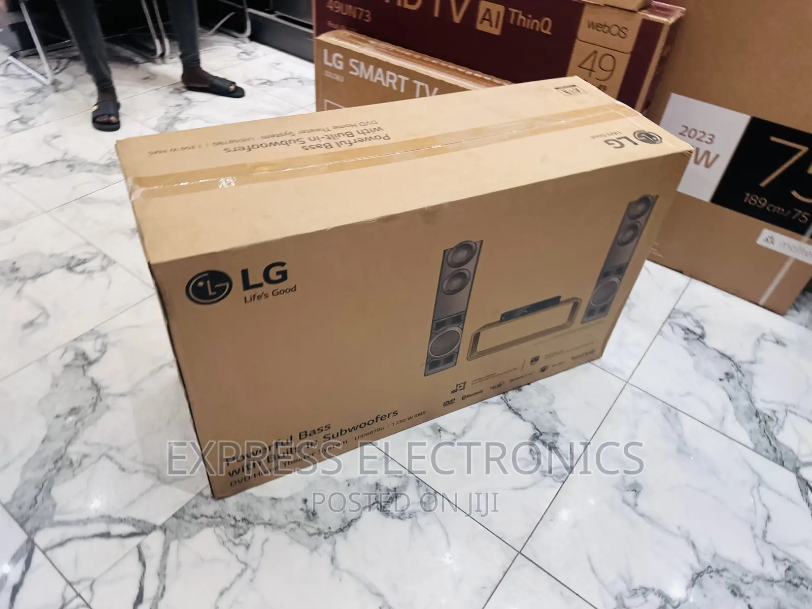 Superior Sleek Sound Home Theater LG LHD687