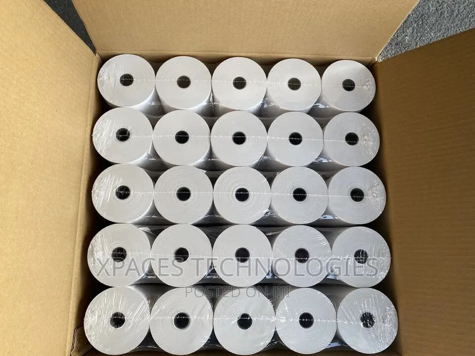 Thermal Receipt 80mmx80mm Paper Roll (50 Pack)