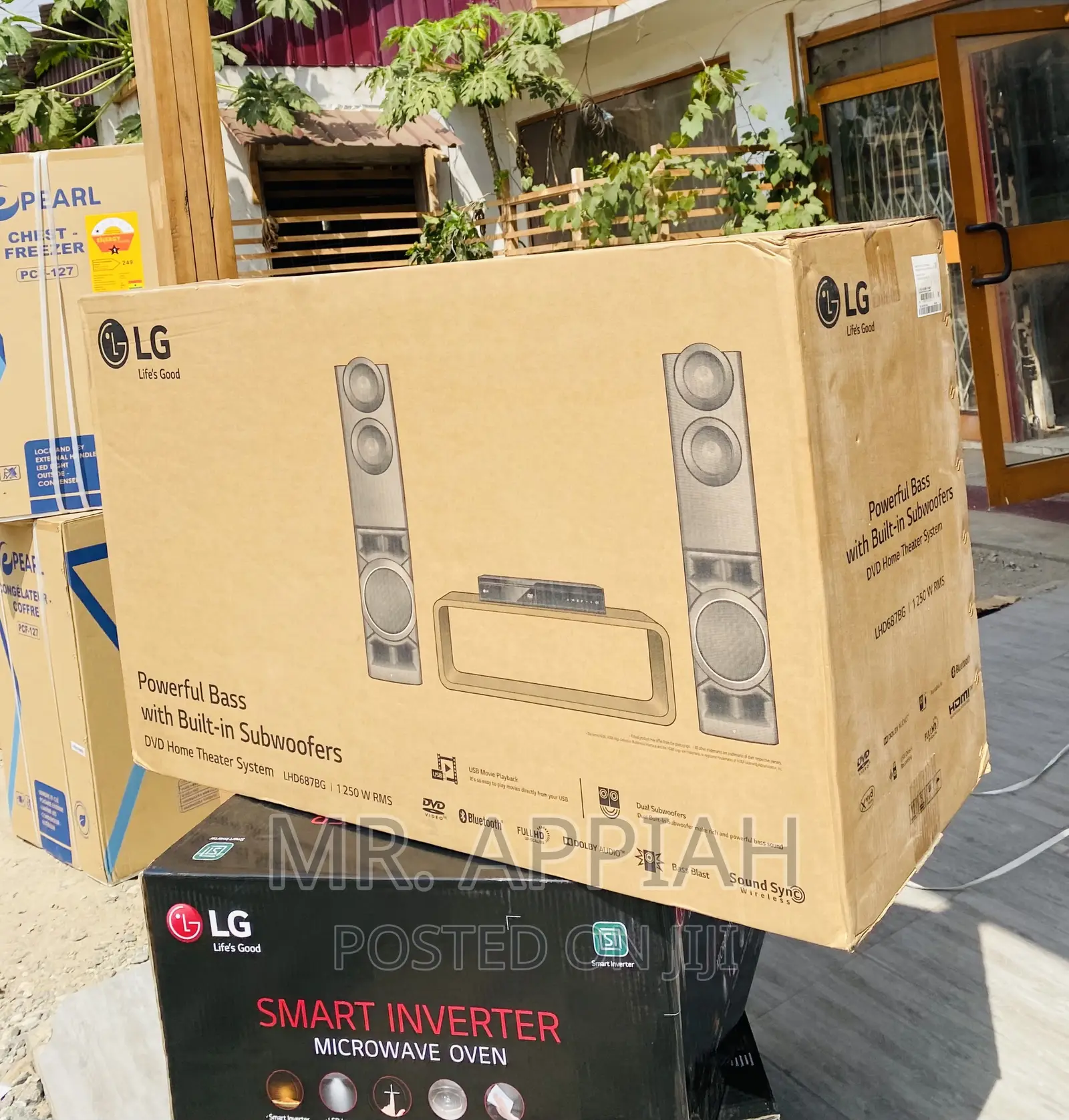 Sealed in Box LG LHD 687 Bluetooth Home Theater System.