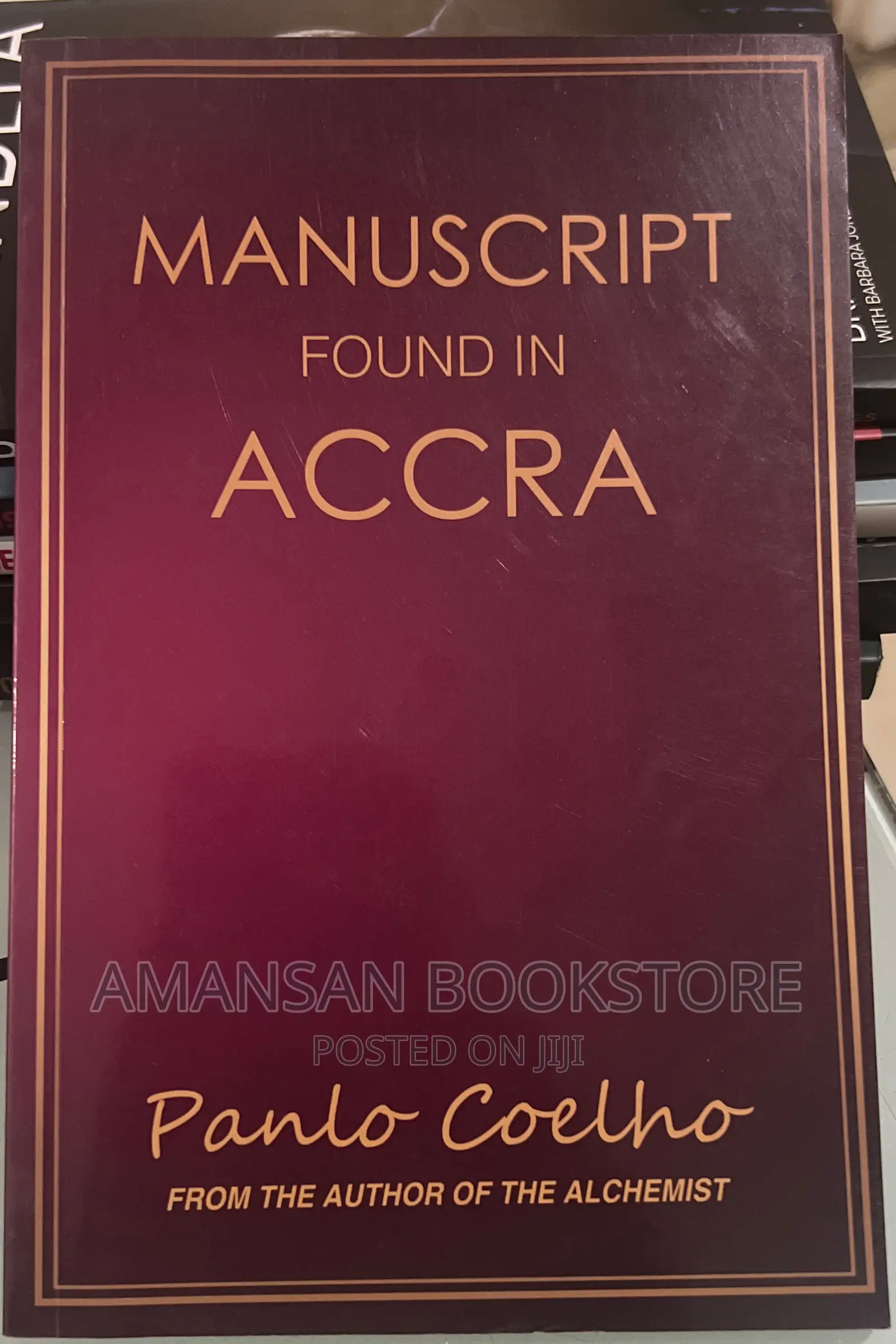 Manuscript Found in Accra by Paul Coelho
