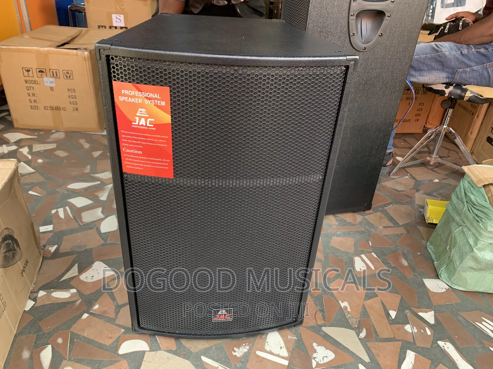 Jac 15inch Short Range Speaker(Pair)
