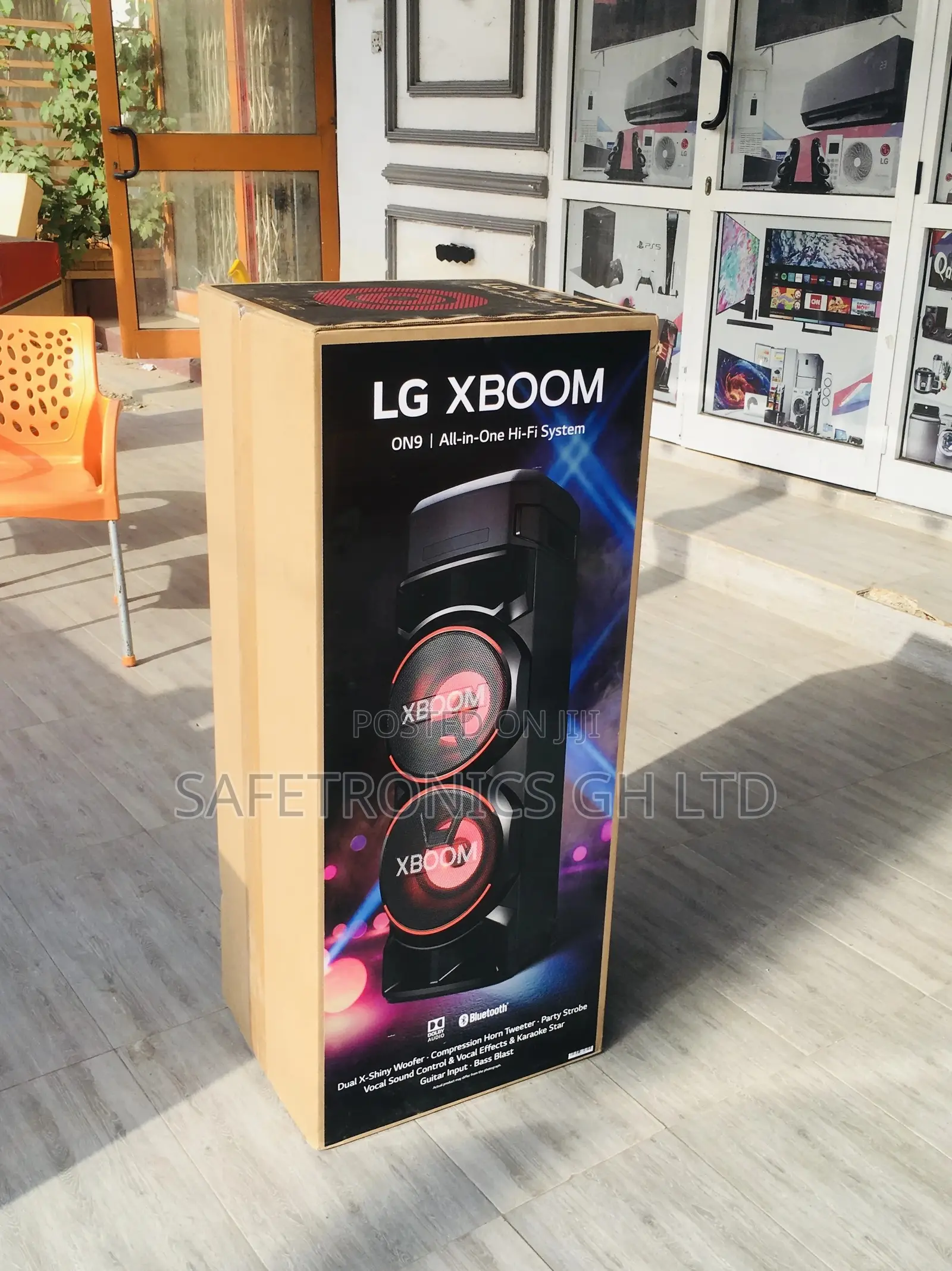Sealed LG ON9 Wireless Bluetooth Black Electric Speaker