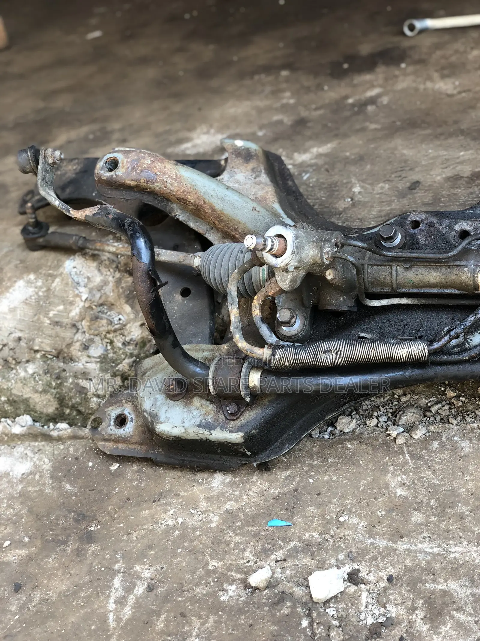 Toyota Corolla 2005 Front Beam and Steering Rack Complete