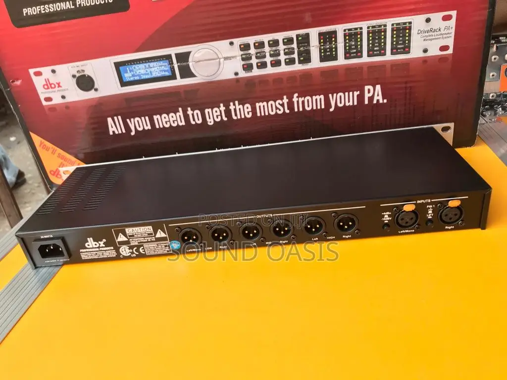 DBX Driverack Pa+ Complete Equalization and Loudspeaker MGT