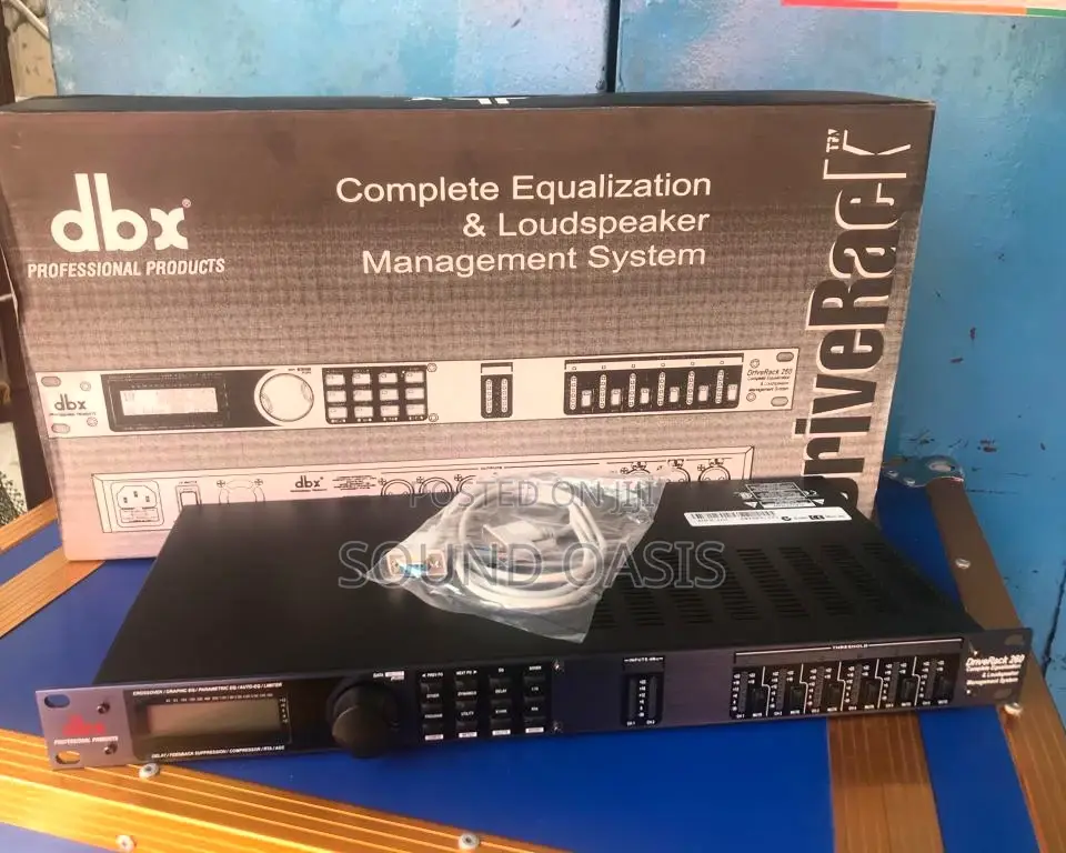 DBX Driverack 260 2x6 I/O Loudspeaker Management System