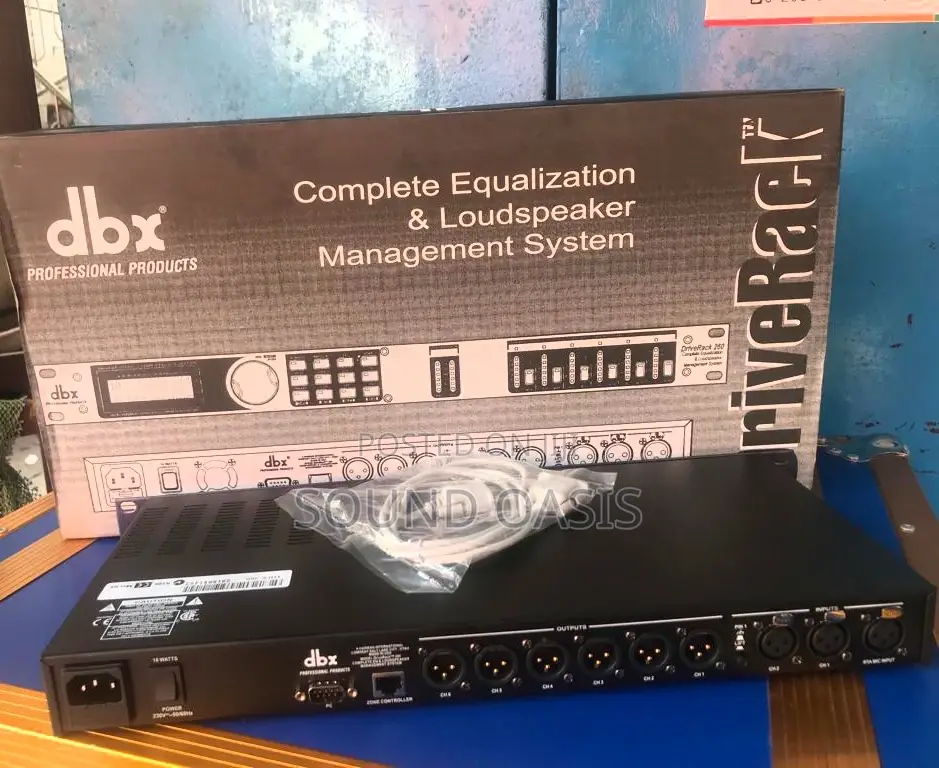DBX Driverack 260 2x6 I/O Loudspeaker Management System