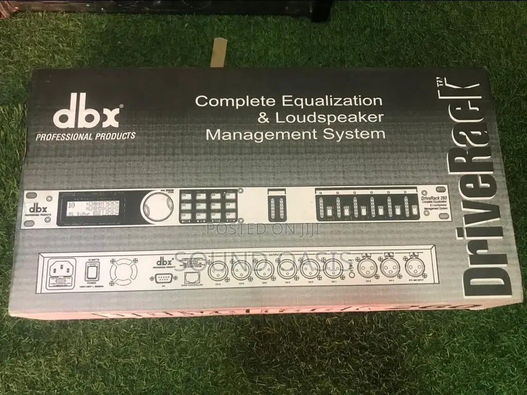 DBX Driverack 260 2x6 I/O Loudspeaker Management System