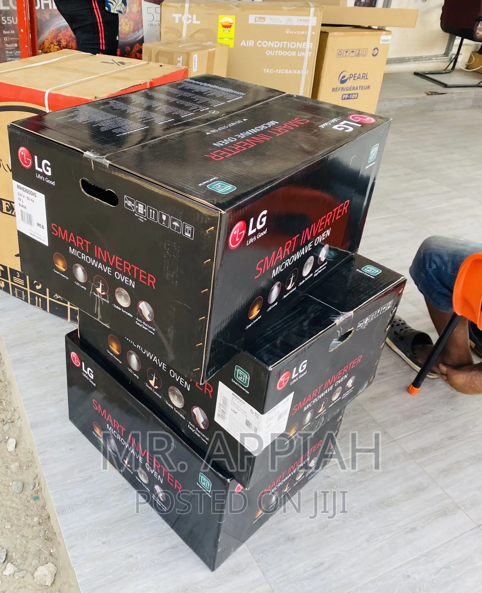 Shop Classic Lg Mh8265dis Electric Microwave(42l)Black.