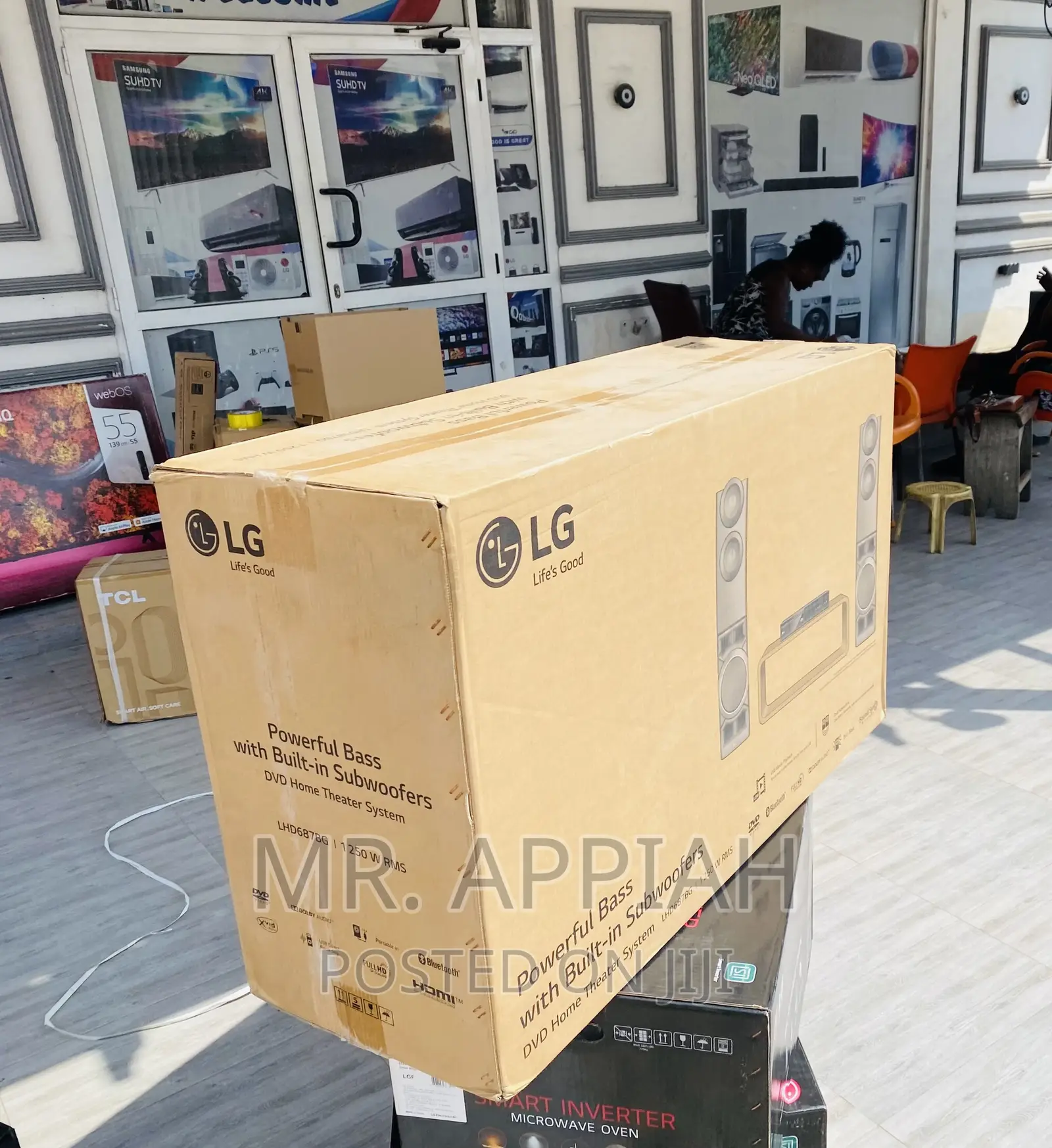 Buy Affordable LG LHD 687 Bluetooth Home Theater(Black).