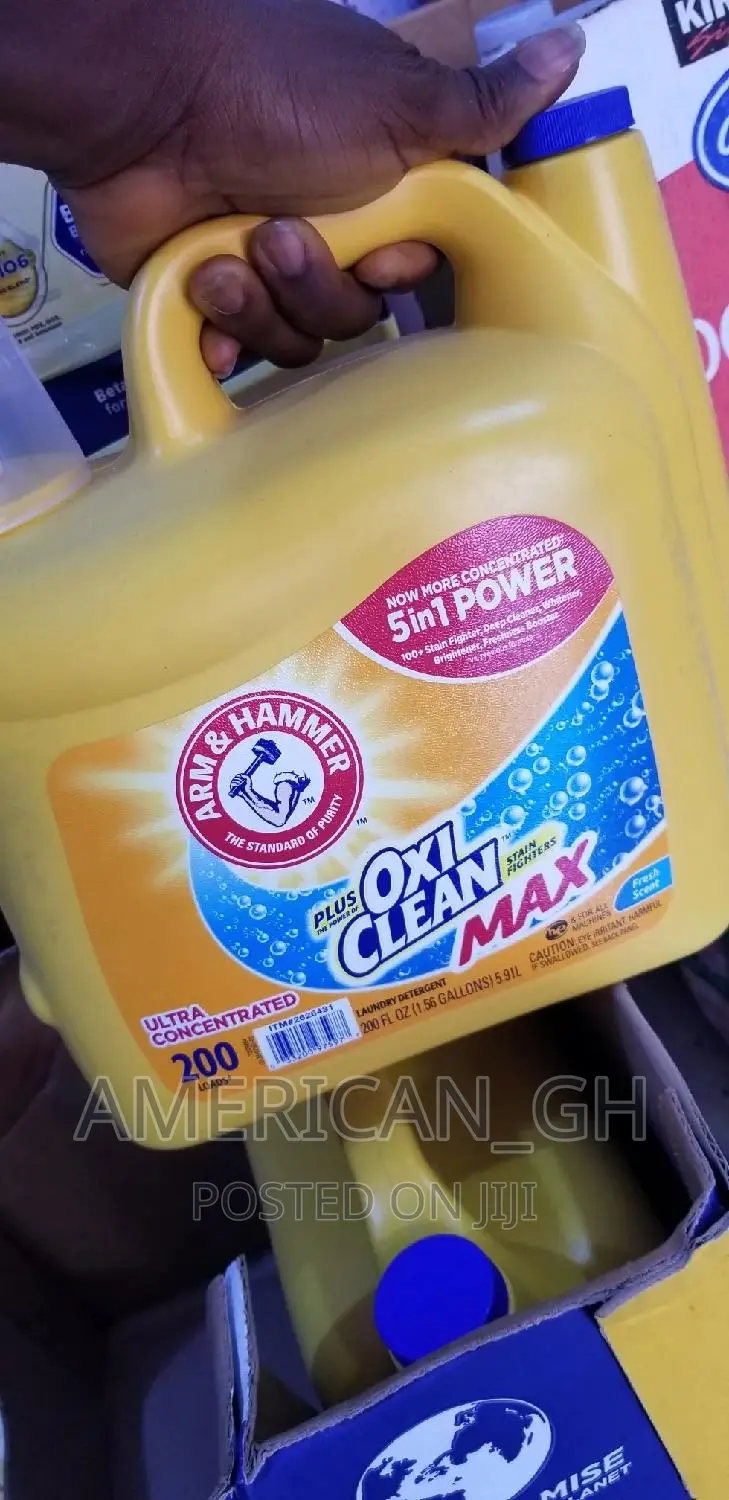 Arm Hammer Plus Oxiclean Max Liquid Laundry Detergent