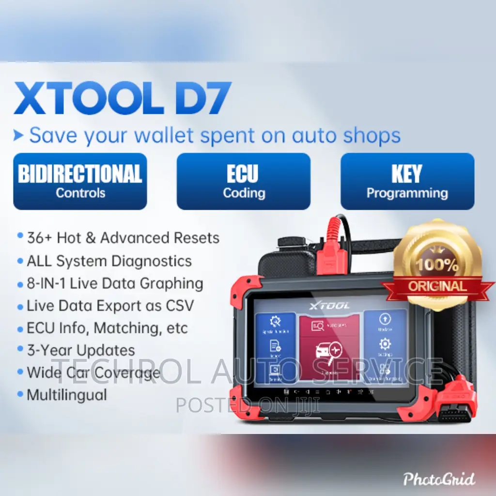 XTOOL D7 Car Bidirectiona Scan Tool,2024 Newest Automotive