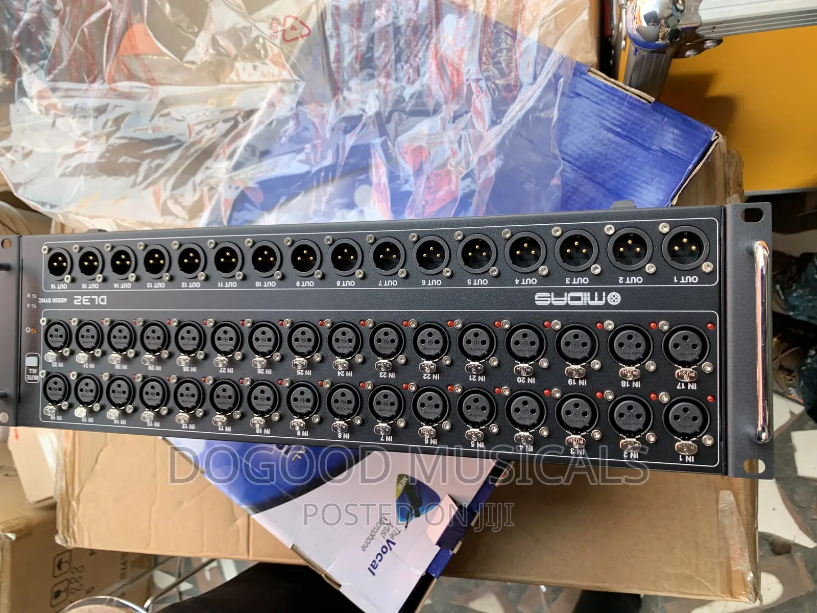 Midas Dl32(32input/16output) Stagebox