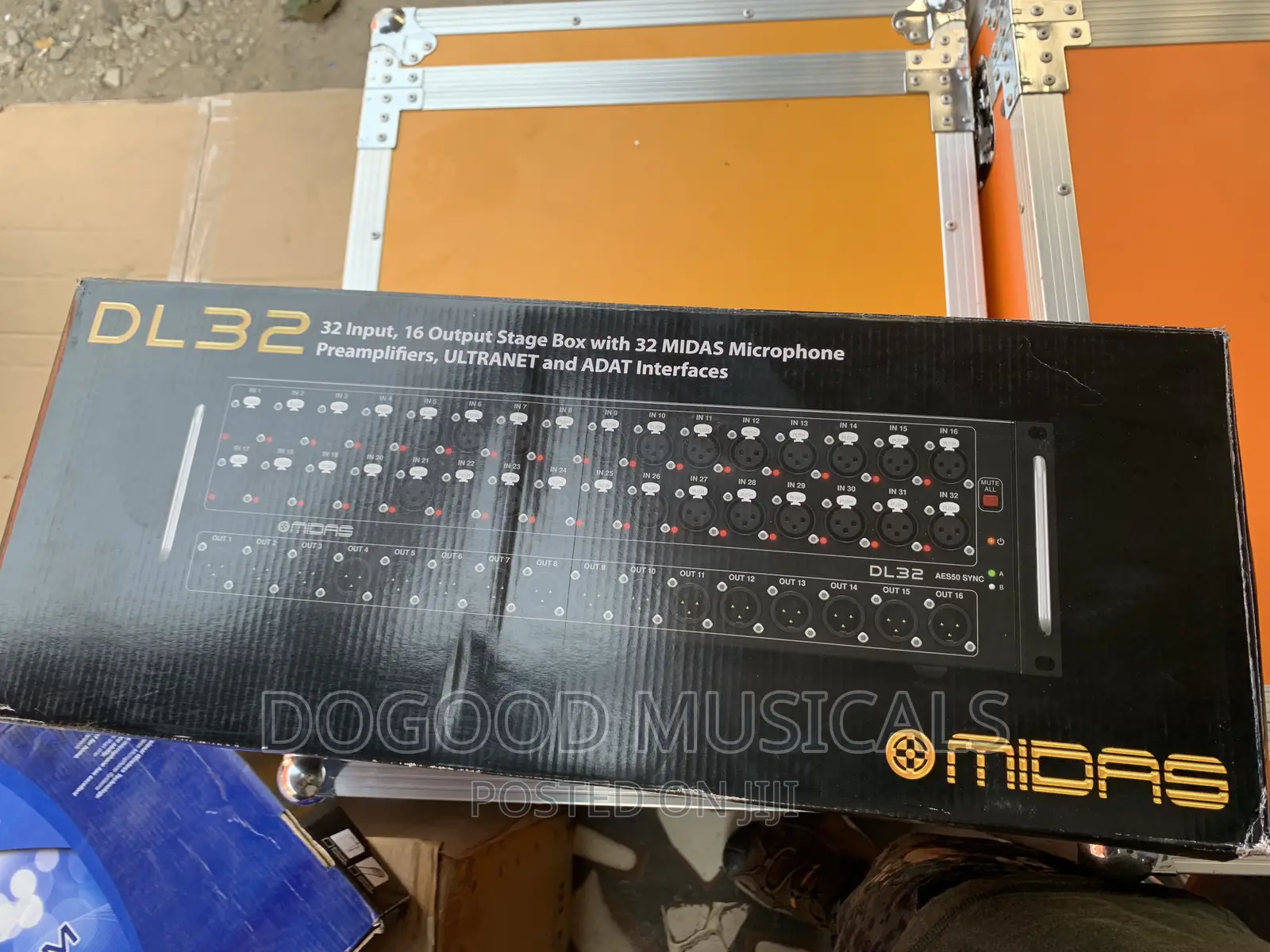 Midas Dl32(32input/16output) Stagebox