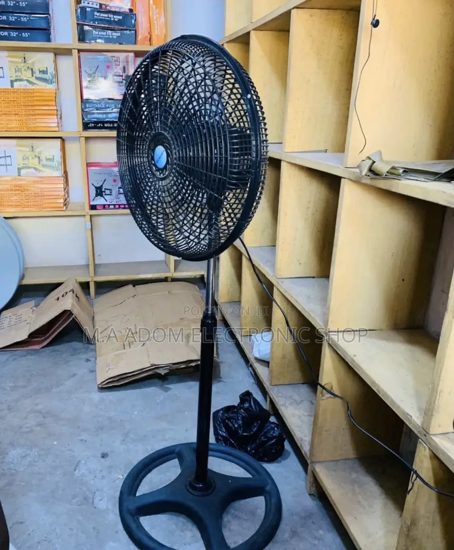 Merijo’S 5 Blade Electric Standing Fan(Black).