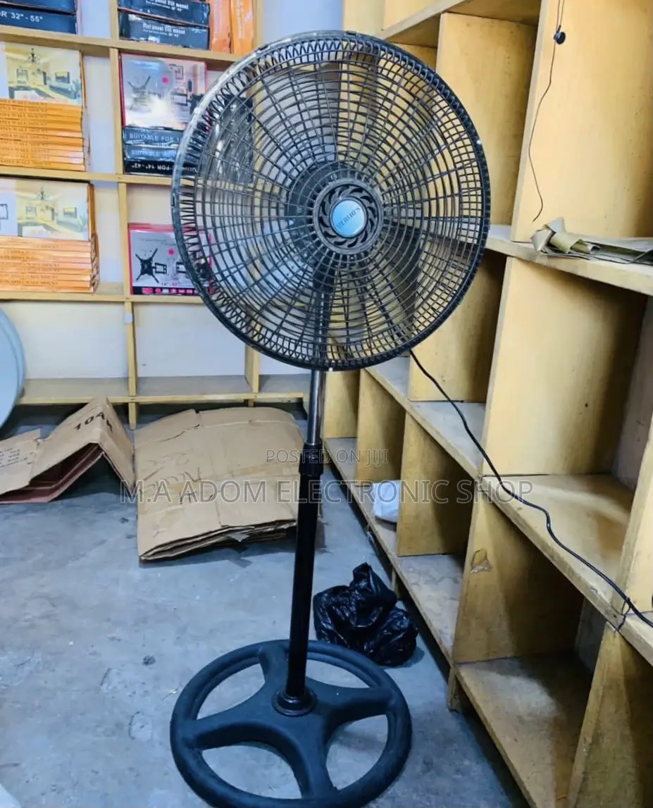 Well Designed Merijo’S 18” Electric Standing Fan(Black).