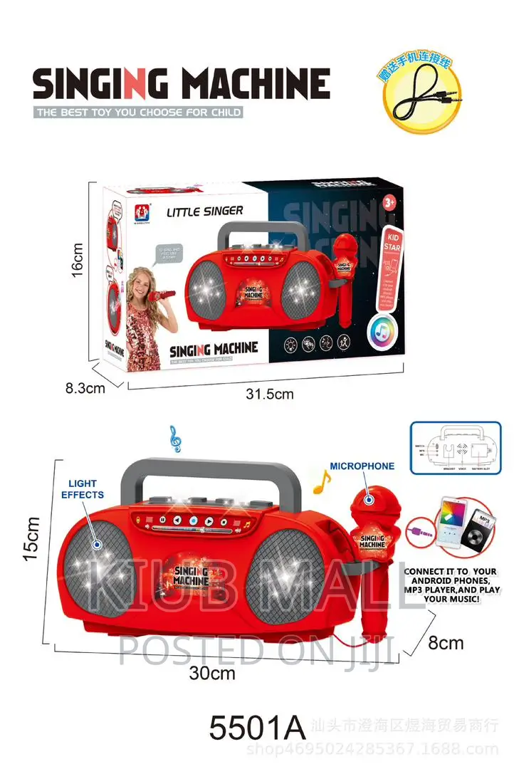 Singing Microphone With Usb Connector
