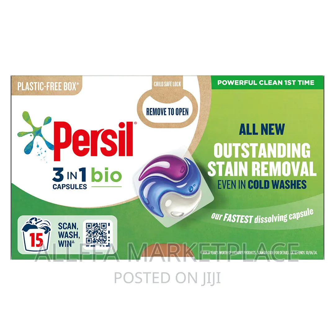 Persil 3-in-1 Bio Capsules, 15 Washes
