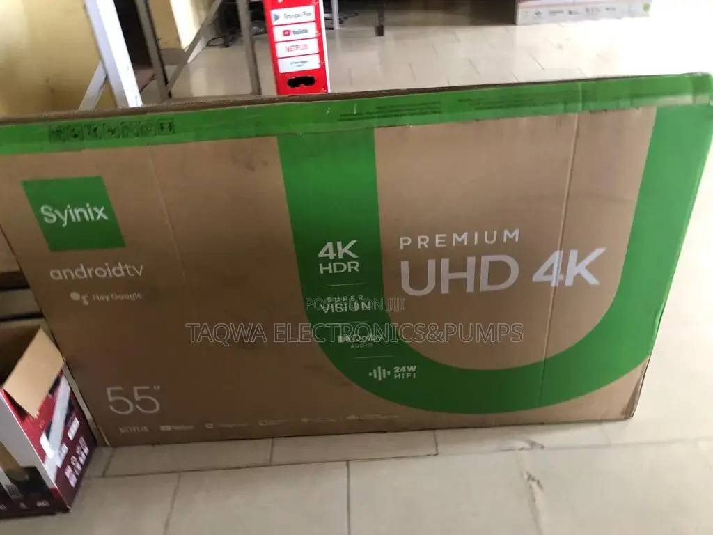 Buy Syinix 55"Inches Smart UHD Tv