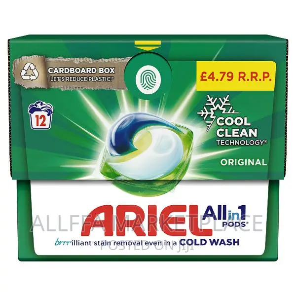 Ariel All in 1 Pods, 12 Washes