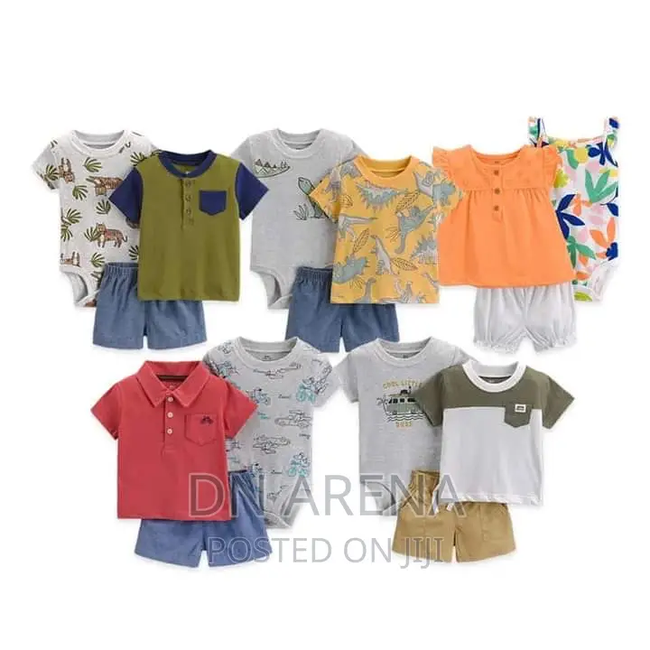 Baby Girl and Boy 3pcs Outfit