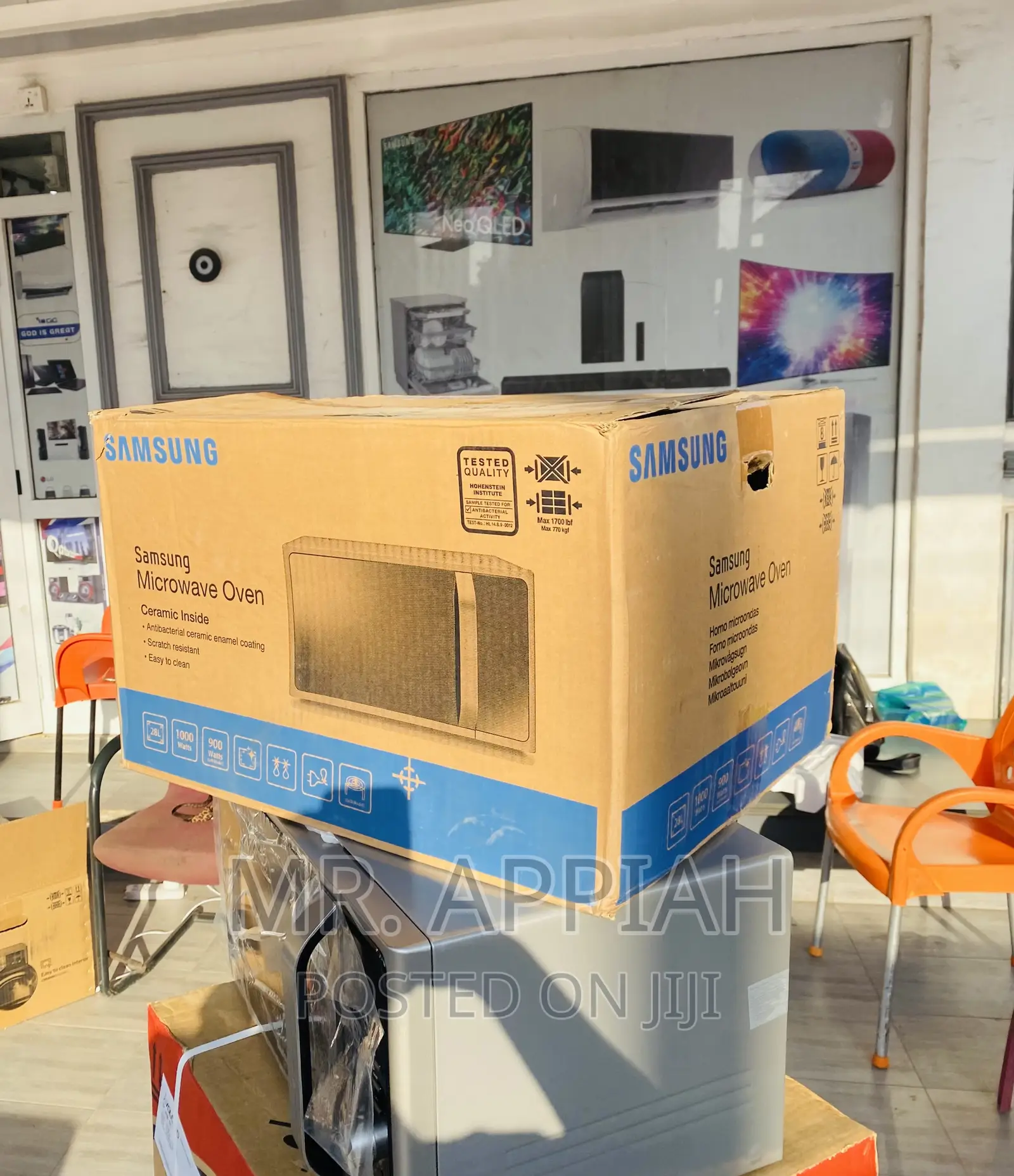 Long Lasting Samsung Ms23f301 Electric Microwave(Gray)