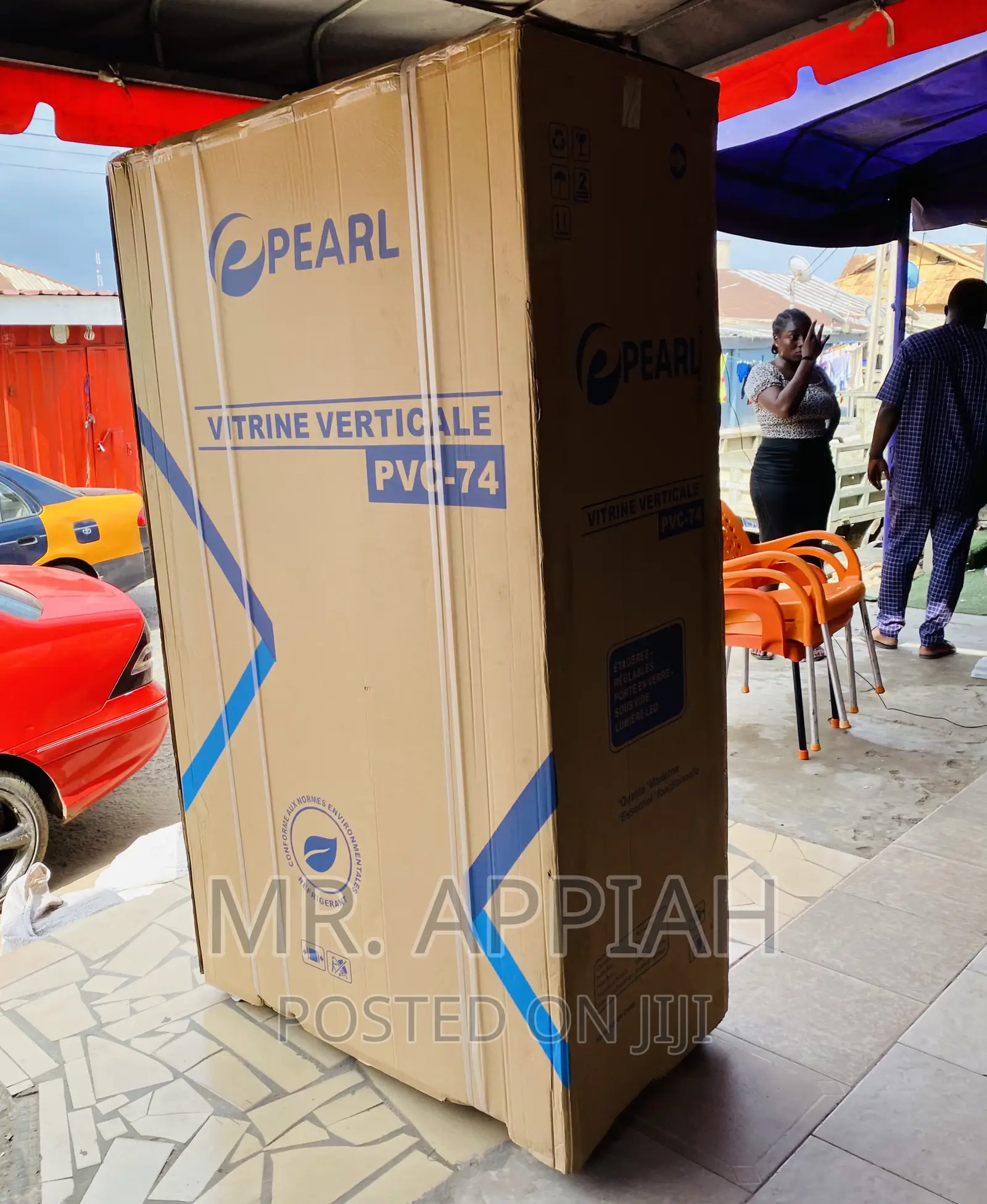 Super Cooling Pearl PVC-74 Single Door Display Fridge.
