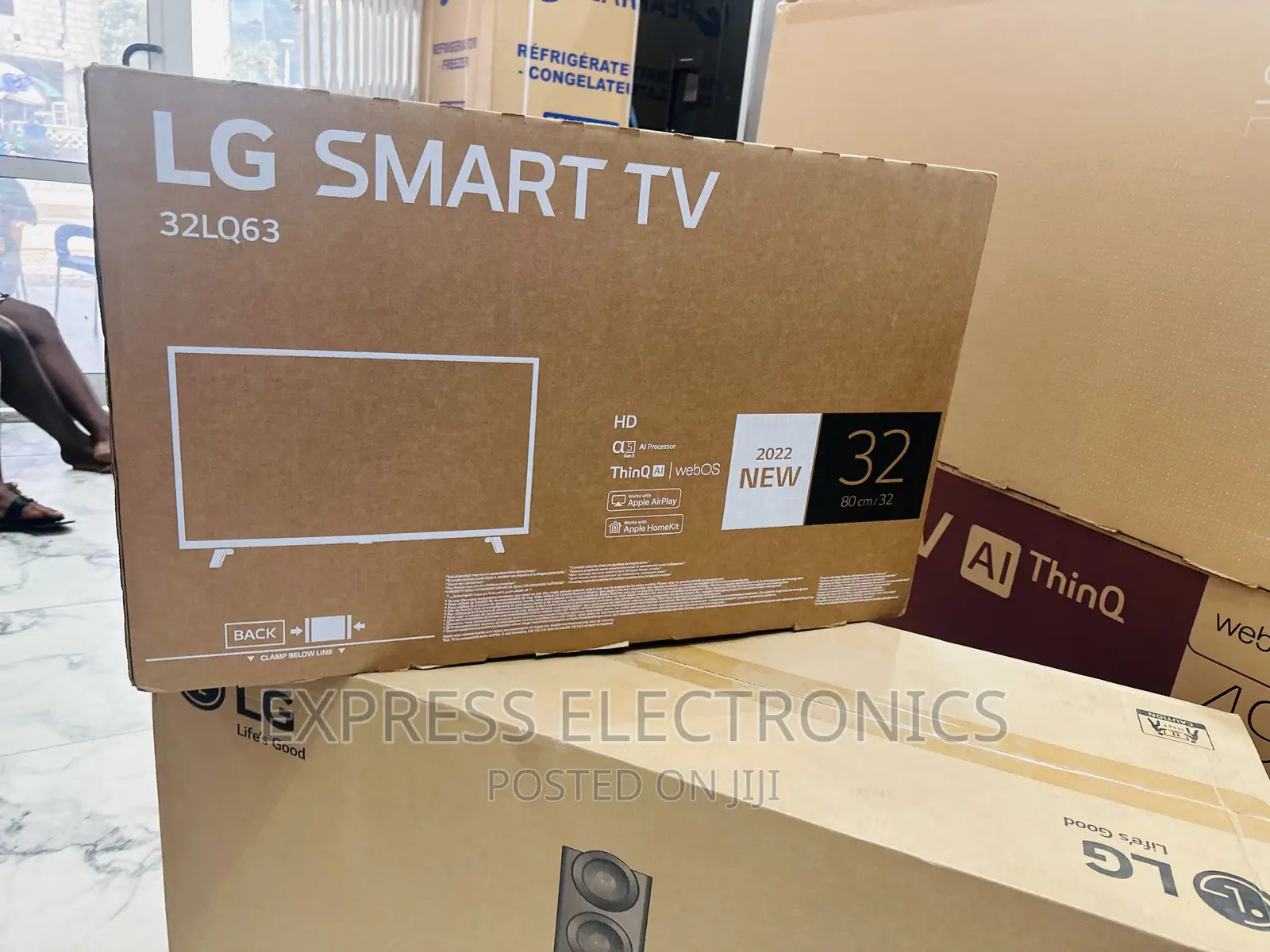 32”LM630 FHD Smart Lg Tv Glossy Black