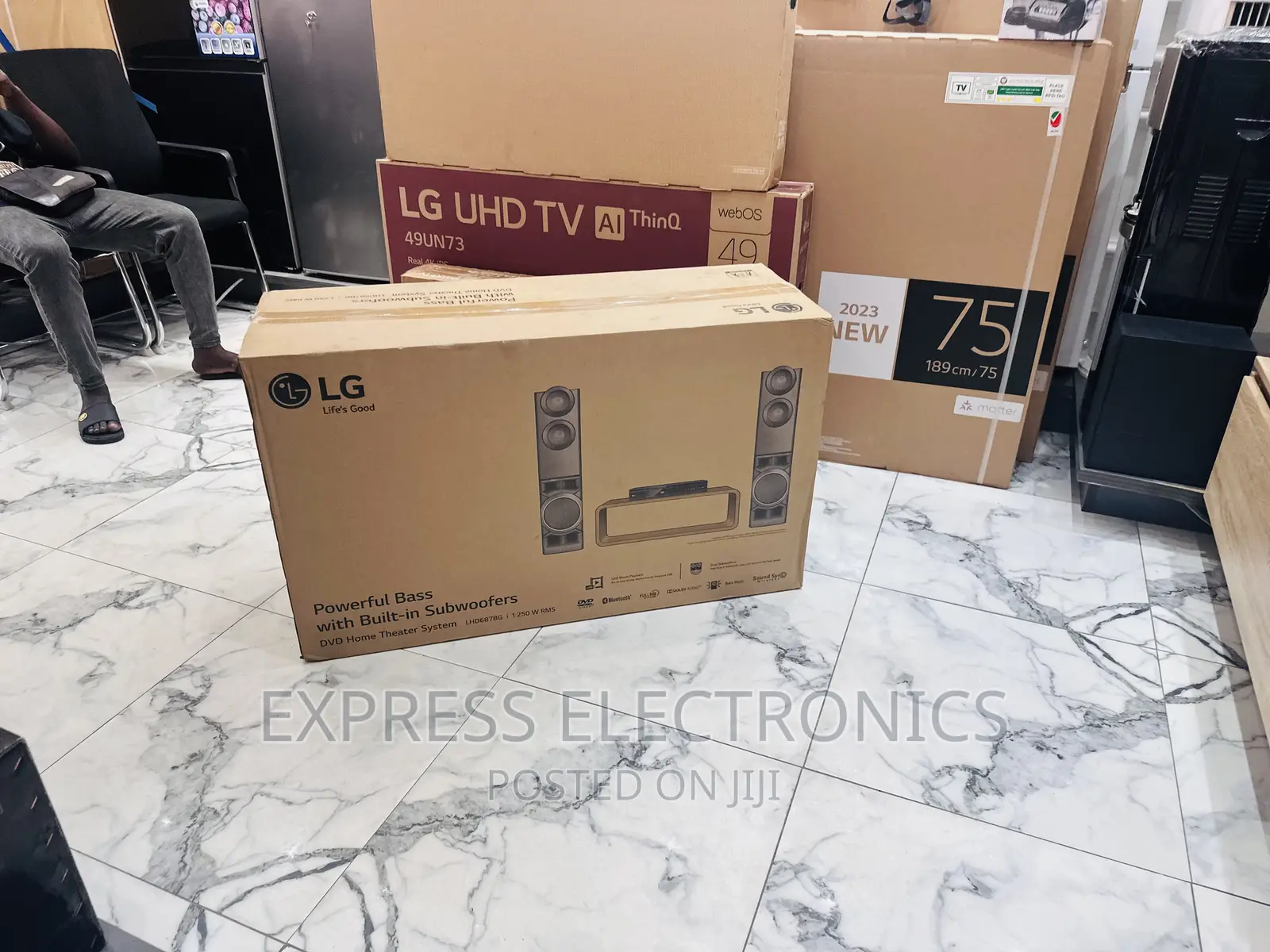 High Performance Hi-Fi System Sound LG LHD687