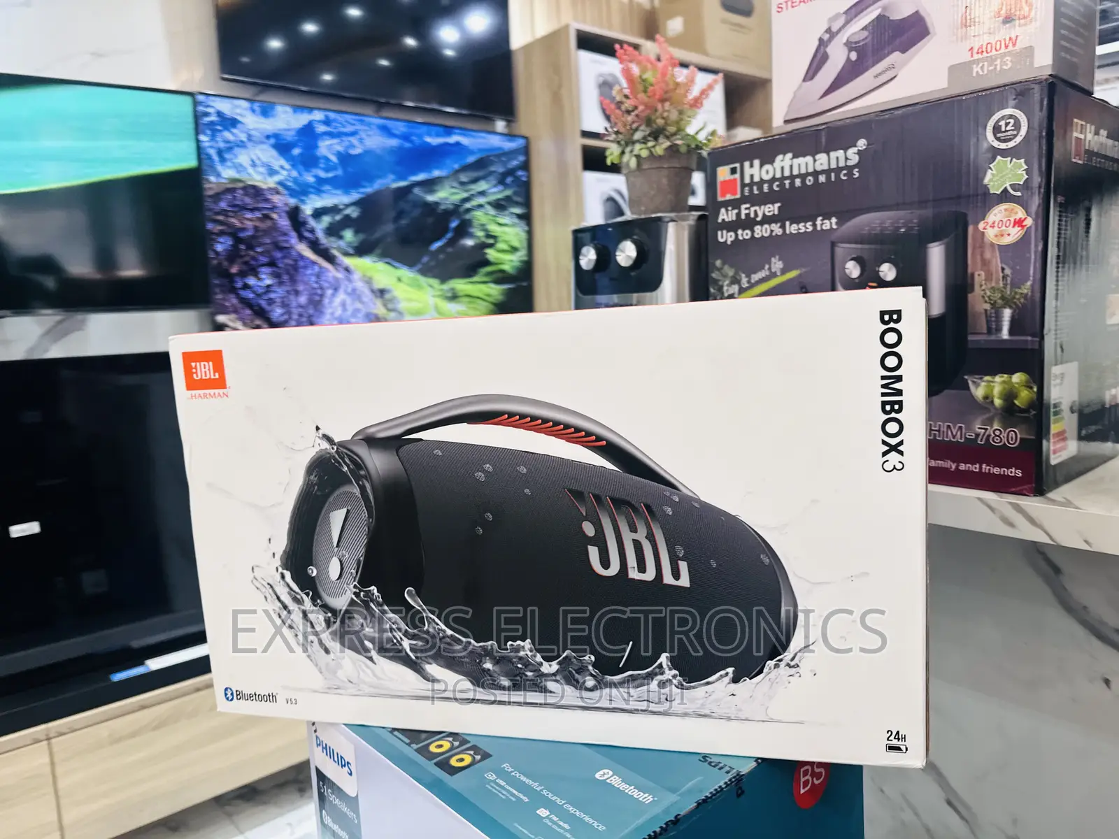 Boombox 3 Bluetooth Speaker JBL BLACK Fill Your Room With