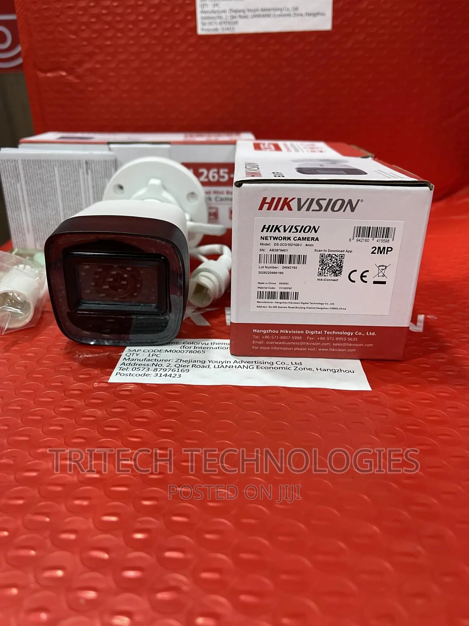 HIKVISION DS-2CD1021GOE-I/ECO | 2MP Outdoor Ip Camera