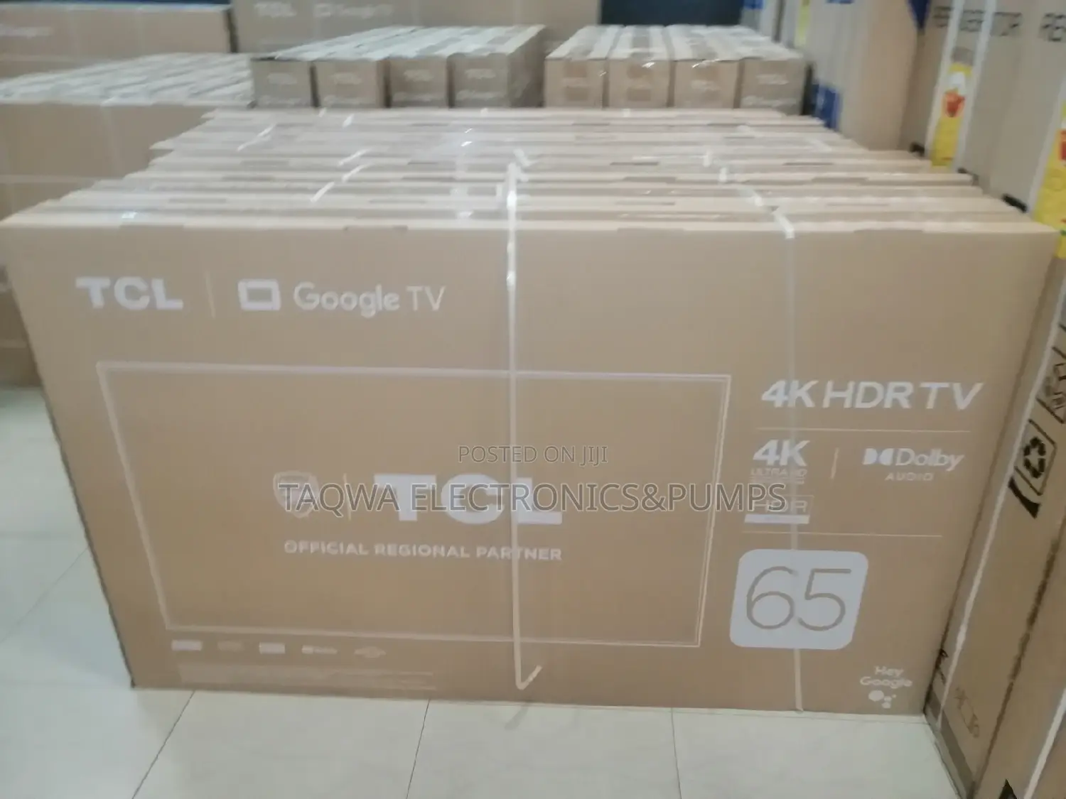 Frameless TCL - 65"Inches Smart