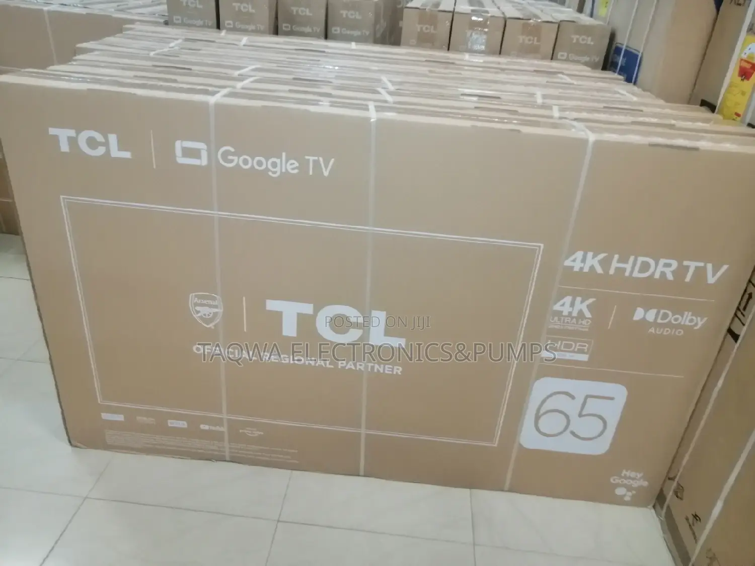 TCL Frameless 65inch Android Tv