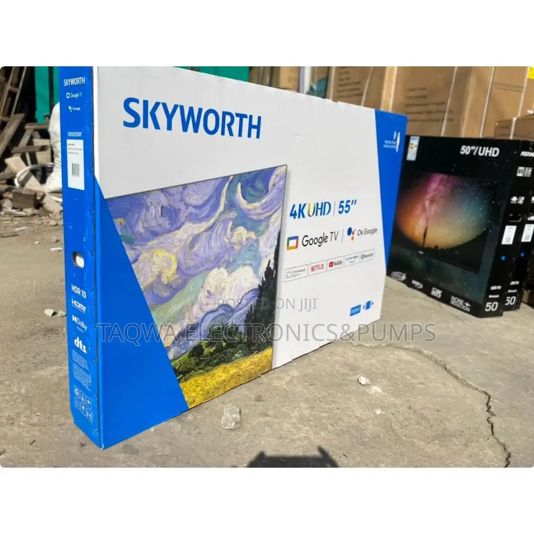 Brand New 55"Inches Skyworth Smart Tv