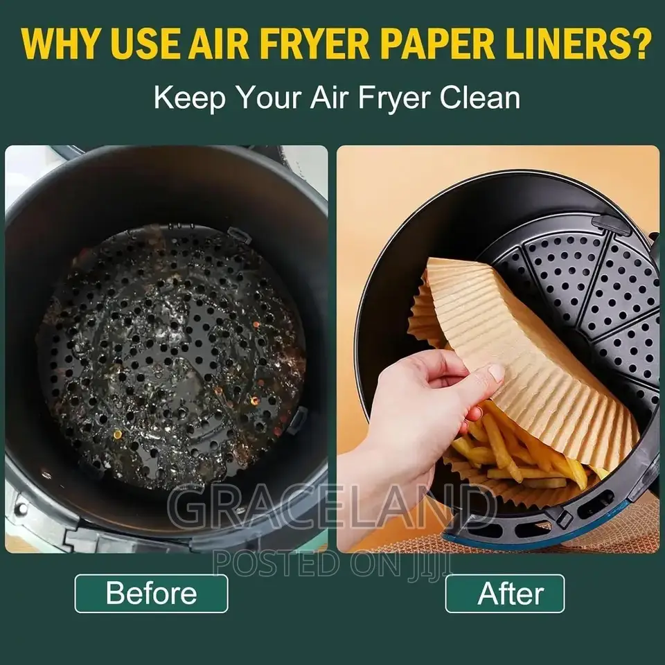 Original 10pcs Air Fryer Non-Stick Disposable Paper Liner