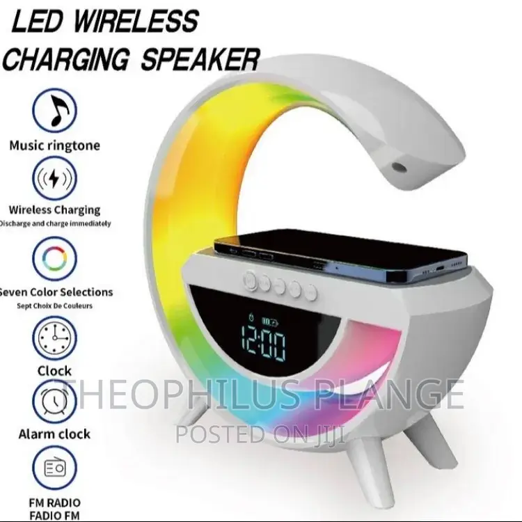 Multipurpose Wireless Charger and Bluetooth Speaker