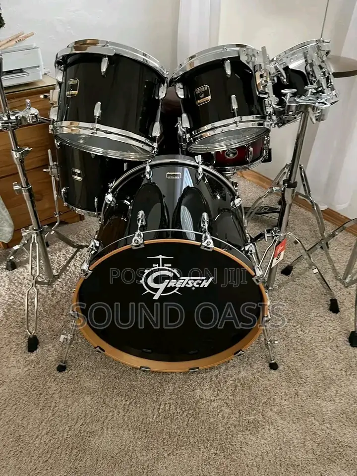Gretsch Drums Renown RN2-E8246 4-Piece Shell Pack - Black