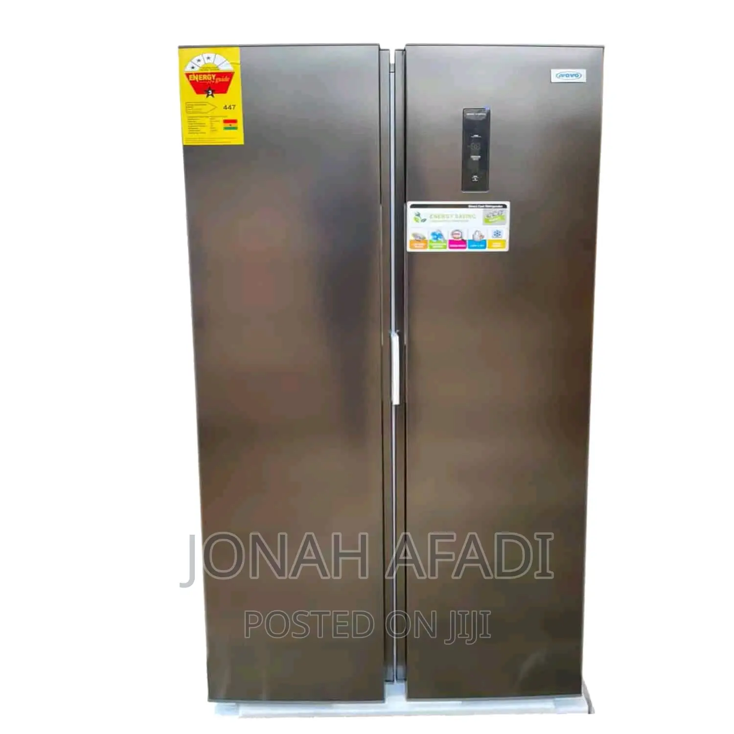 NOVO 399liters Side by Side Fridge NV-410SBS