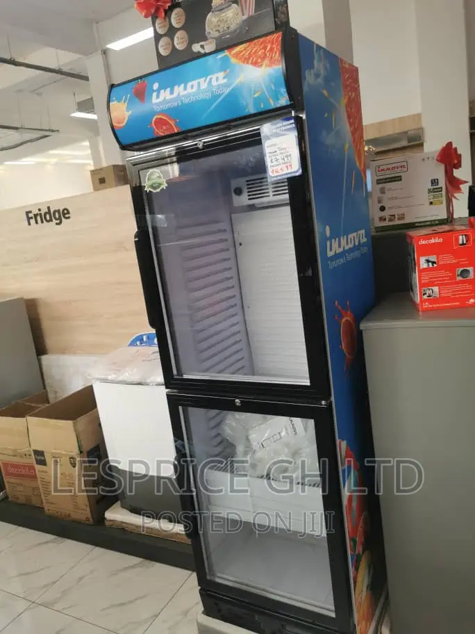 Classic Innova Double Door Display Fridge 450L